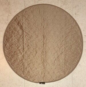 Brand New Round Washable Dog Pad By Paw Inspired Beige 29” Puppy Pad Many Uses!